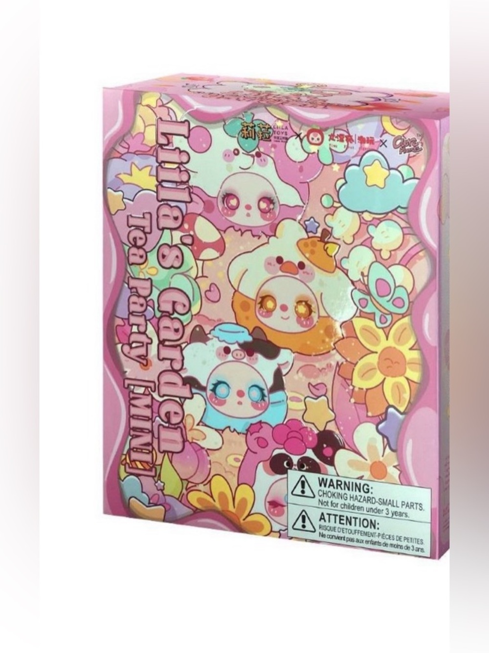 LIILA Garden Tea Party Mini Plush Series Blind Box, Confirmed Green Plum Mouse